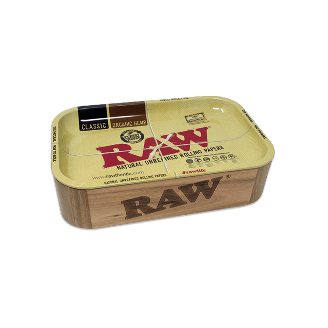 RAW Interbreed X Raw Wooden Ashtray - House of Headys