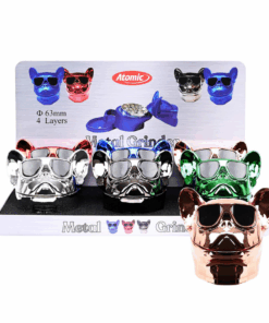 Atomic Bull Dog With Glasses Grinder70mm