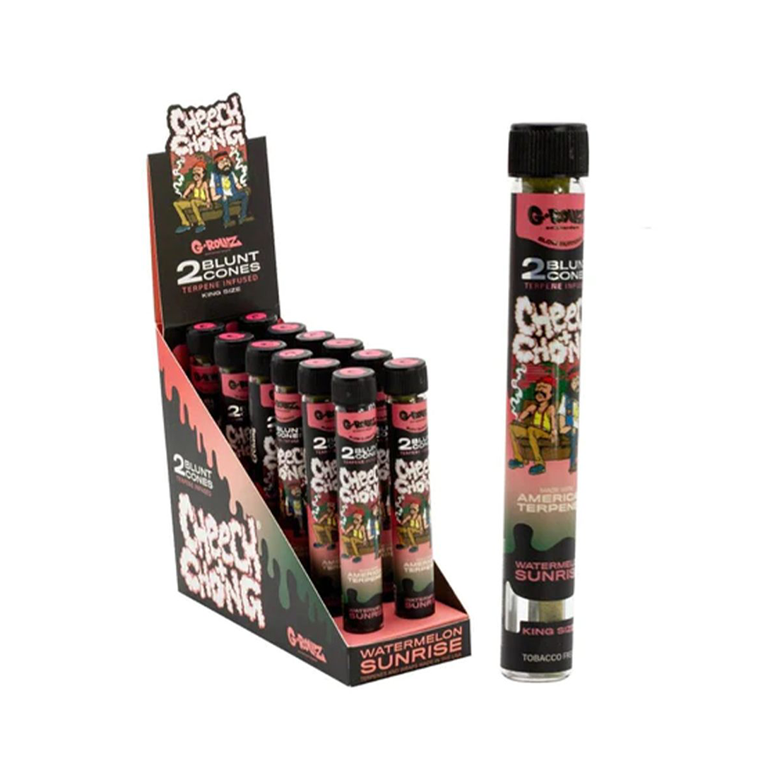 G-Rollz Cheech & Chong Hemp Blunts Watermelon Sunrise
