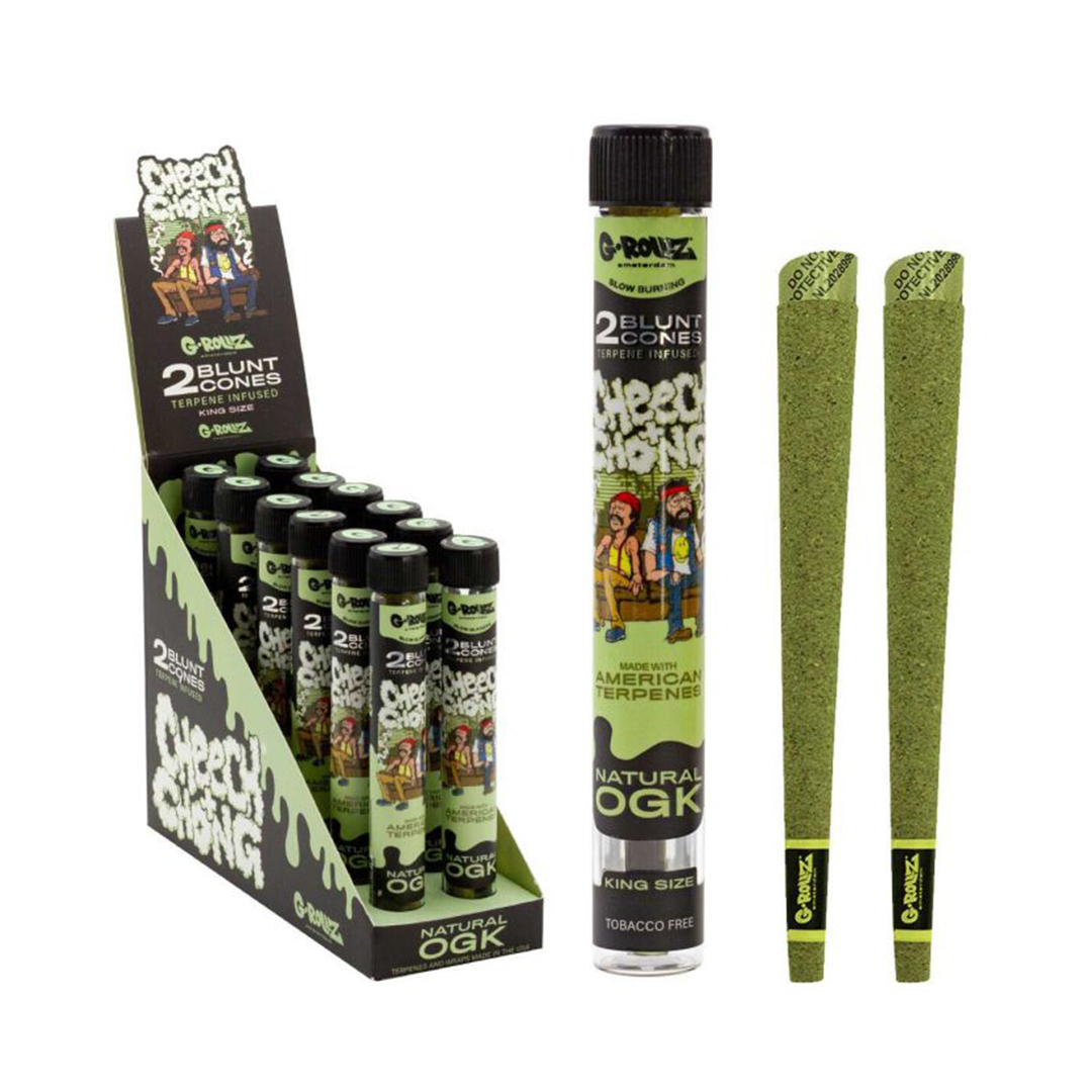 G-Rollz Cheech & Chong Hemp Blunts Natural OG